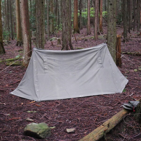 ドイツ軍幕 無地パップテント ポールペグセット – goodcamper