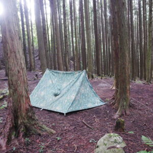 トルコ軍幕　山岳部隊　夏、雪山　ウッドランドカモ