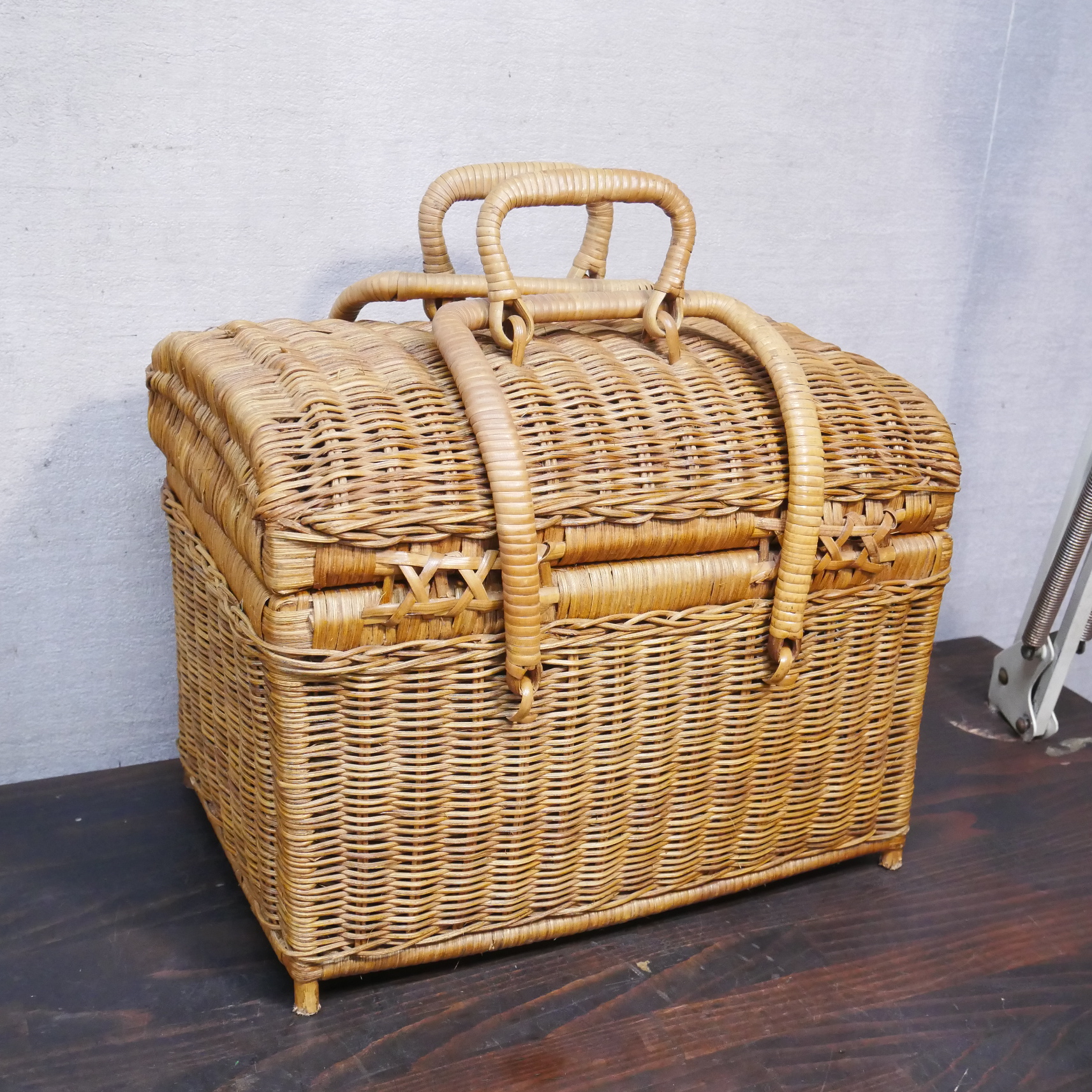 ヴィンテージ　バスケット