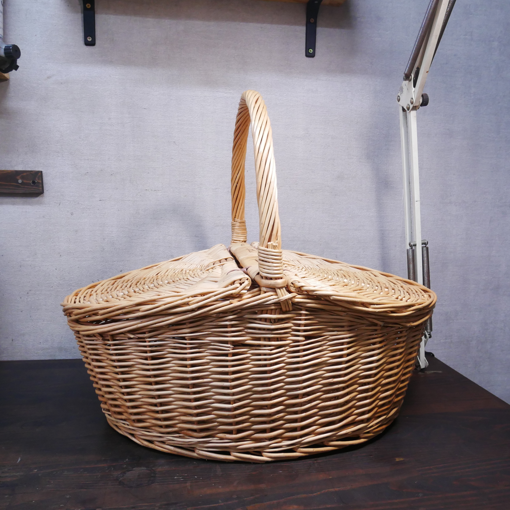 ヴィンテージピクニックバスケット